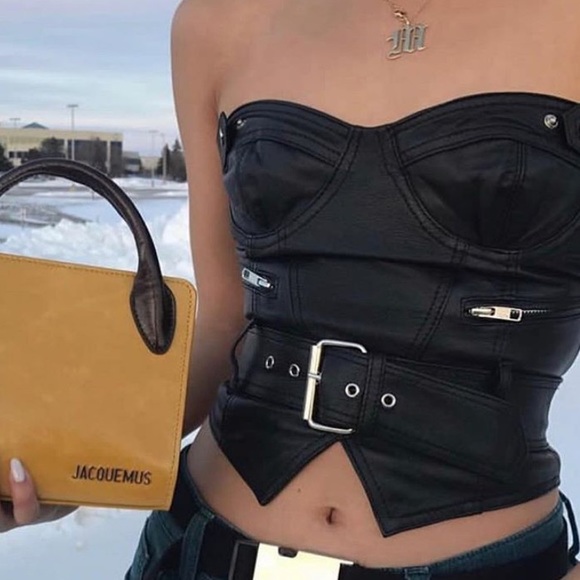 Rat & Boa Tops - RAT & BOA Leather Bustier